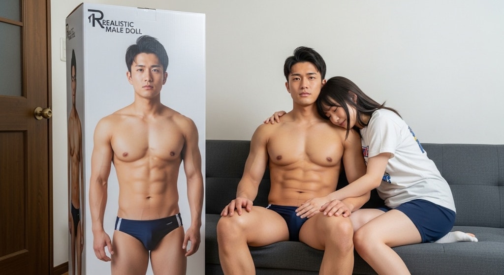 等身大の人形を購入した女性たち１