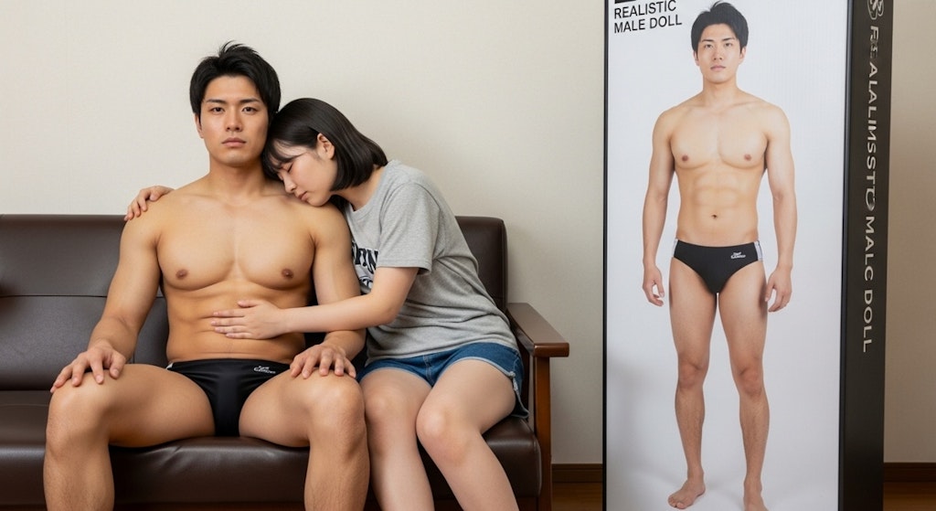 等身大の人形を購入した女性たち１