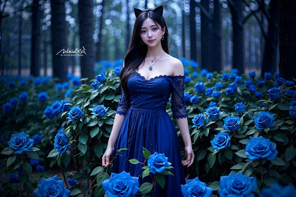 蒼薔薇の森
