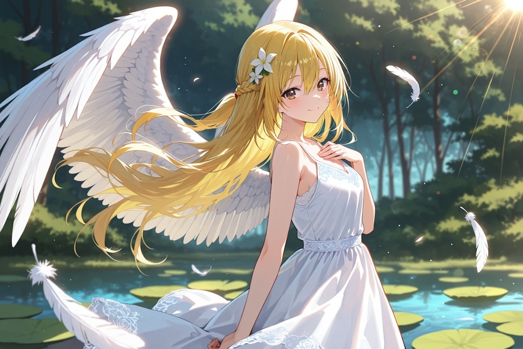 天使さん頑張ります