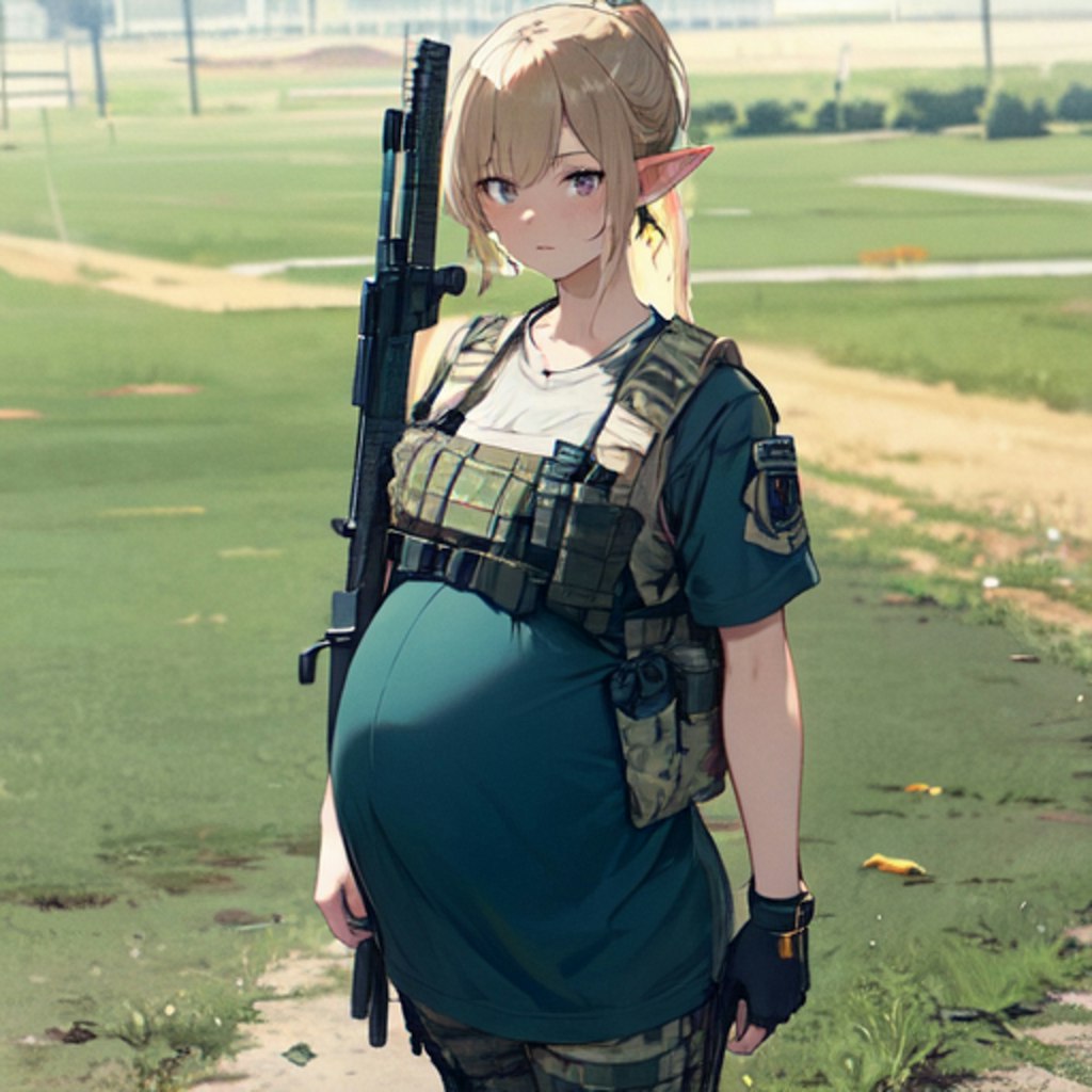 戦闘妊娠少女２０８