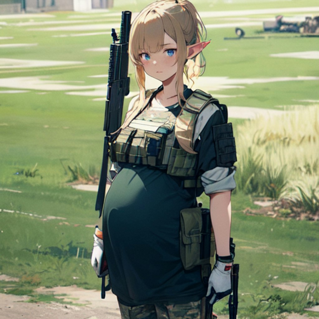 戦闘妊娠少女２０８