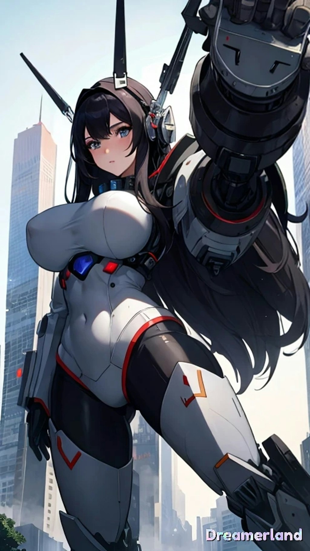 美少女型巨大戦闘ロボ