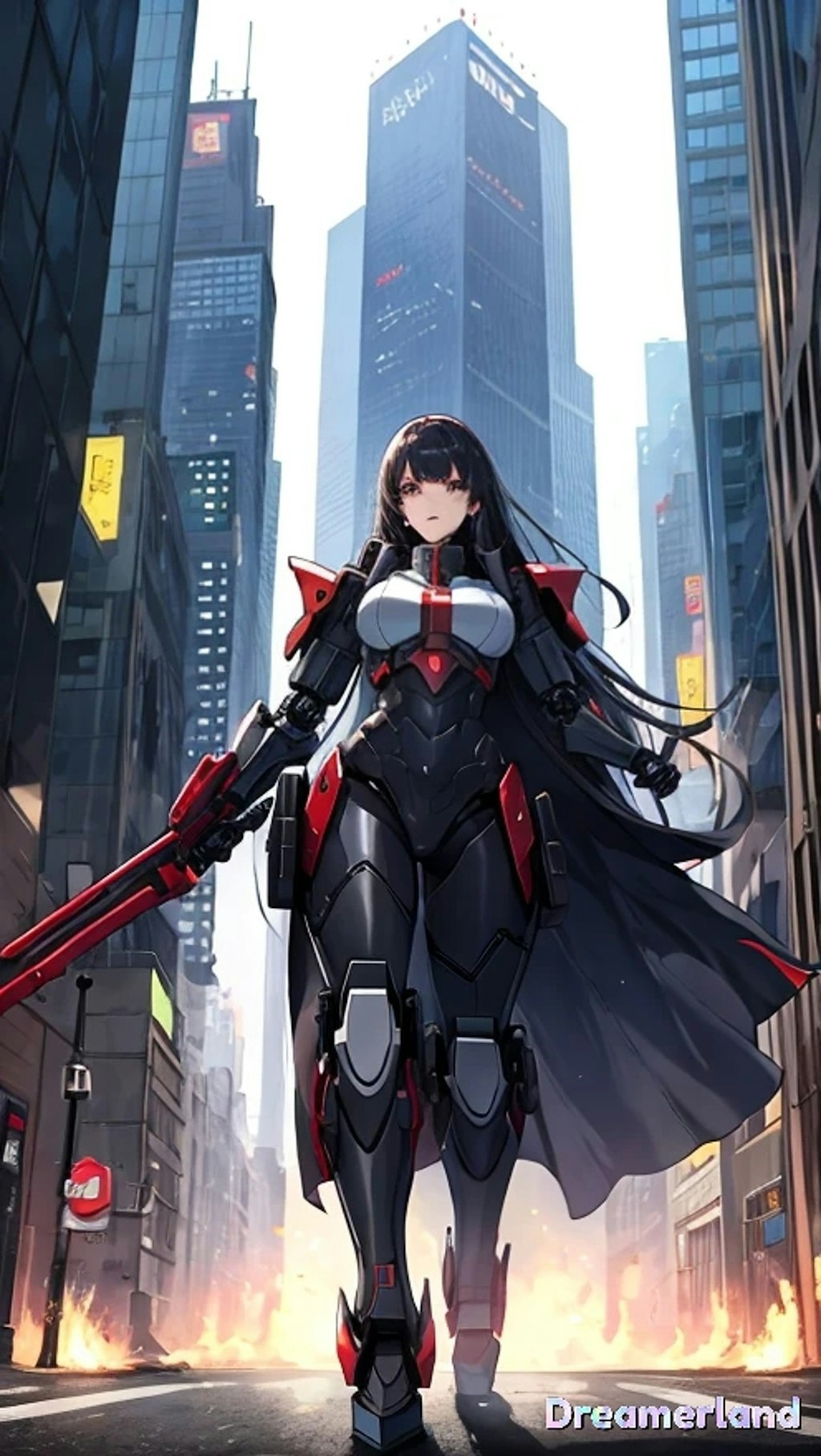 美少女型巨大戦闘ロボ