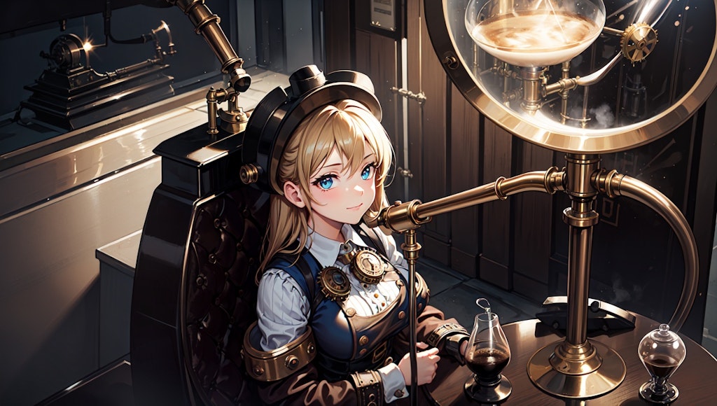 Steampunk-Cafe