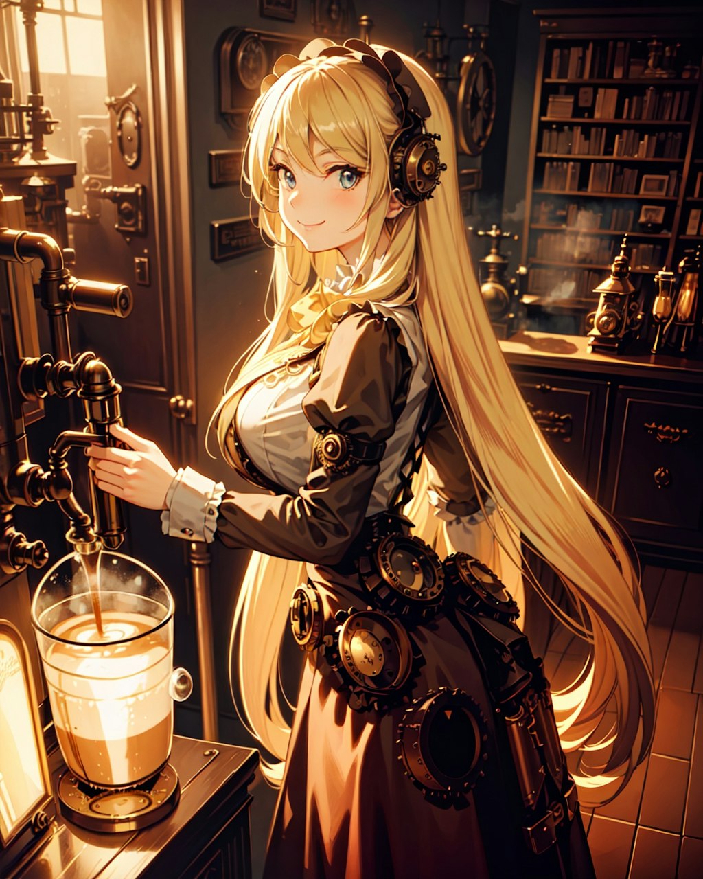 Steampunk-Cafe