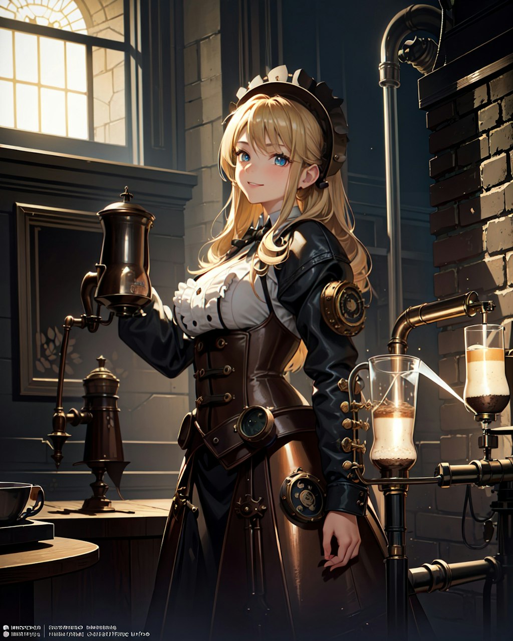 Steampunk-Cafe