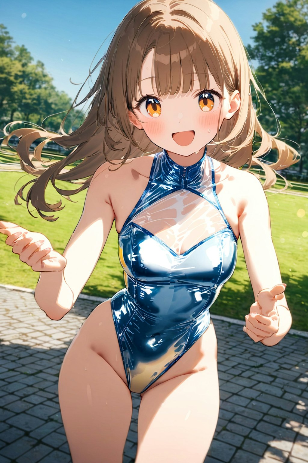 Cute swimsuit