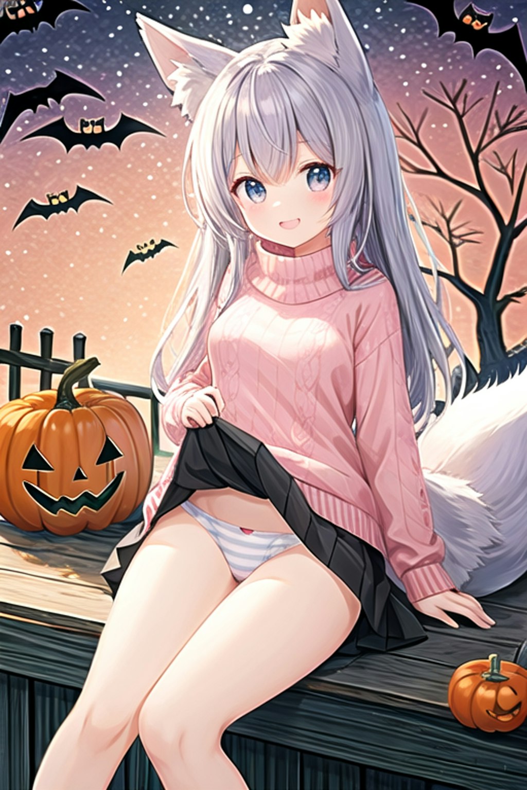 狐娘のハロウィン