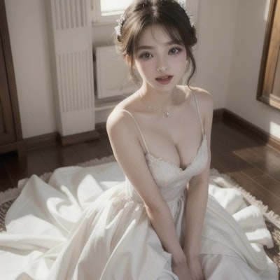 白いドレスの天使