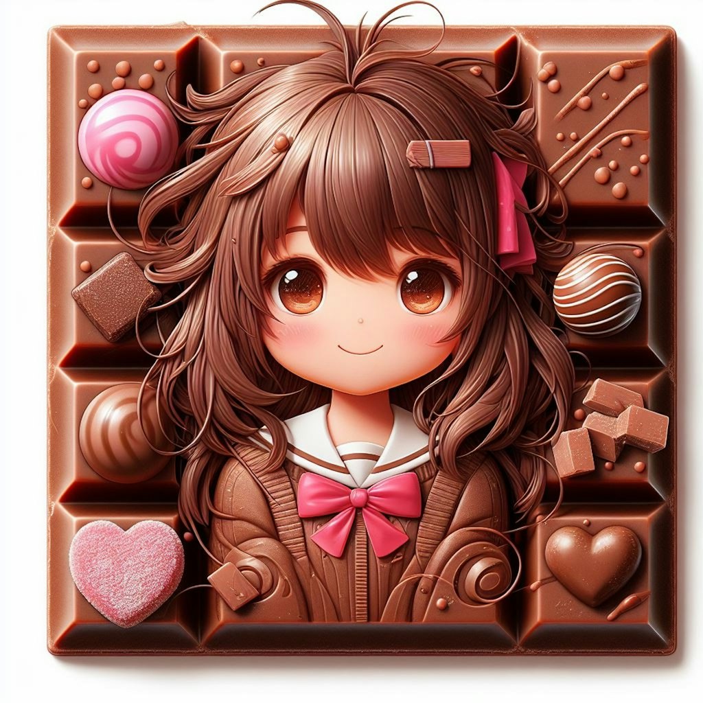 食べづらい🍫チョコ