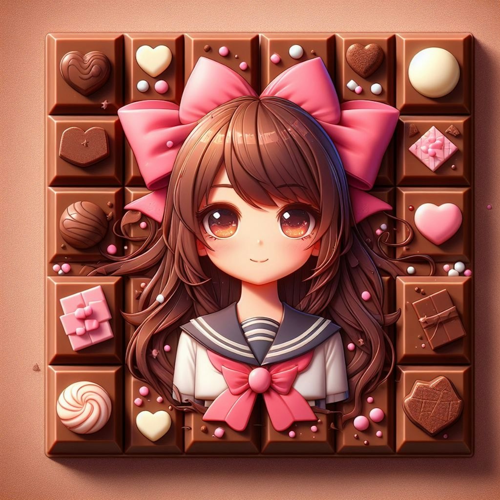 食べづらい🍫チョコ