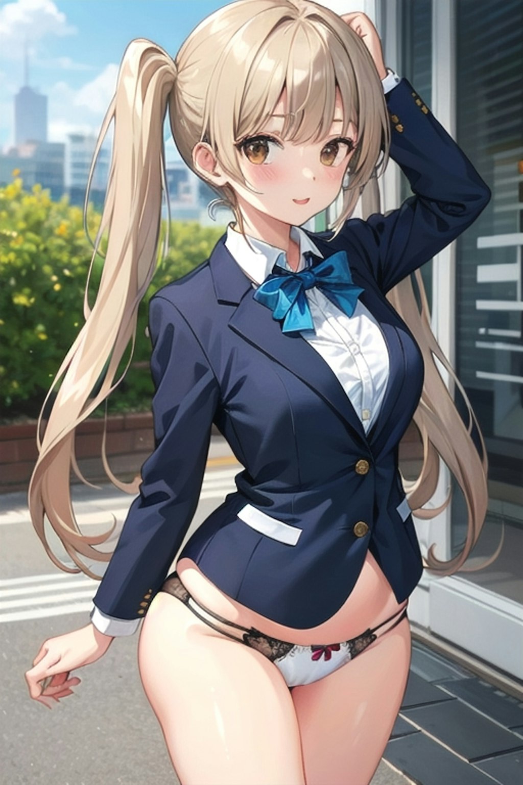 School twintails girl