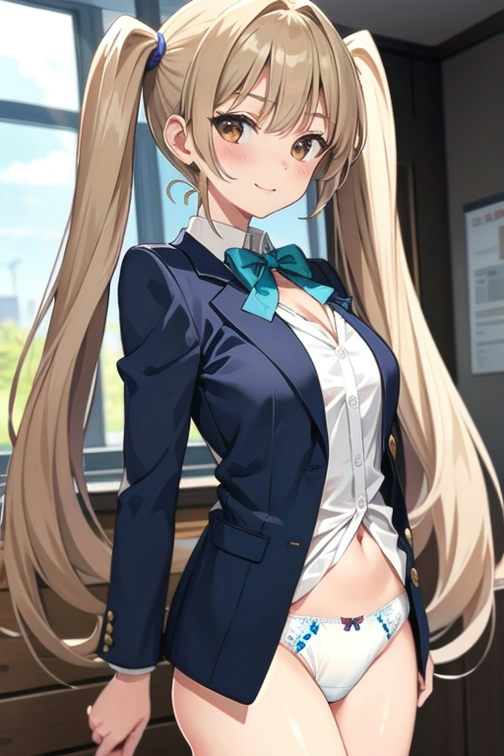 School twintails girl