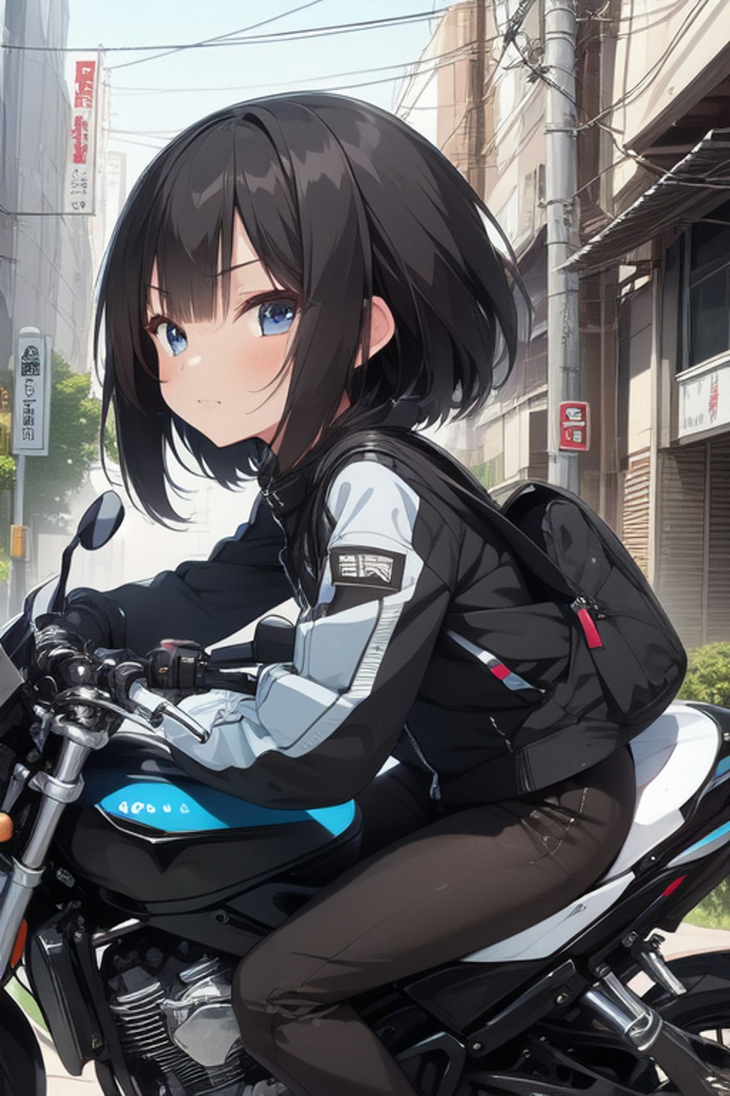 バイク少女