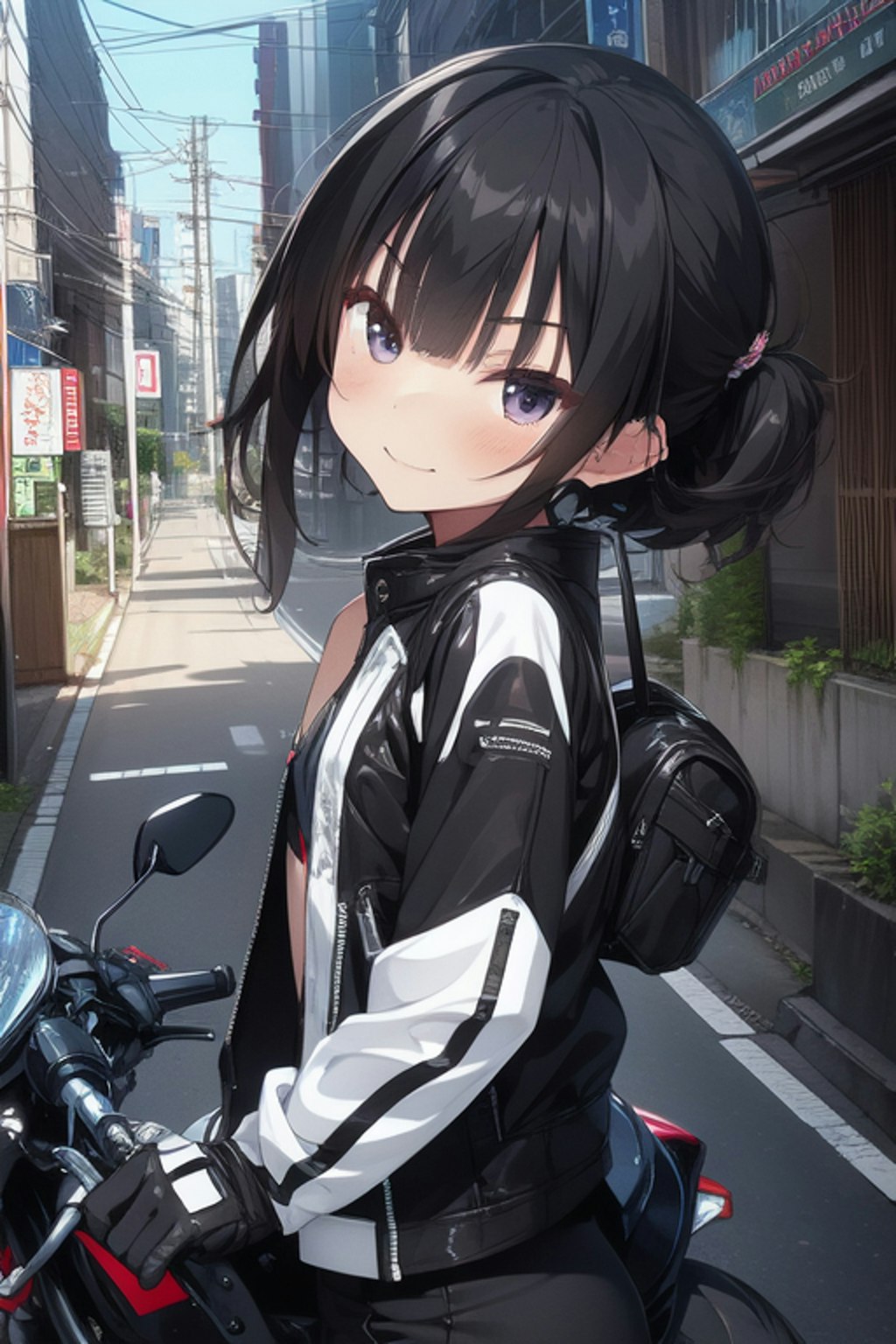 バイク少女