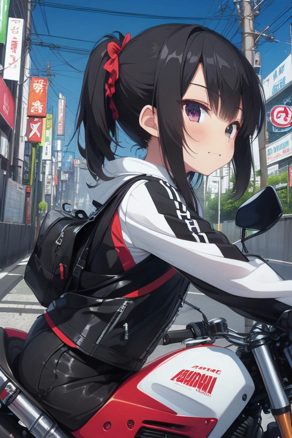 バイク少女