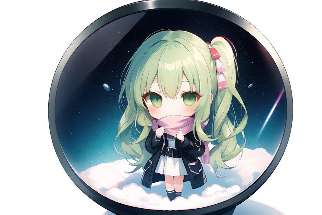 EMERALDちゃんもカプセルに入れる