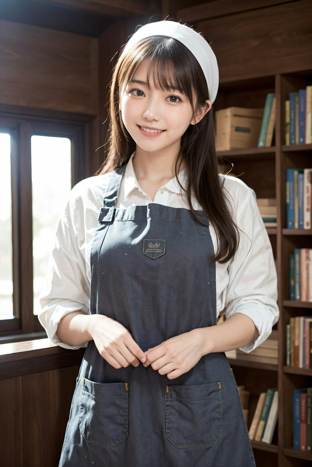 本屋さんの店員 2