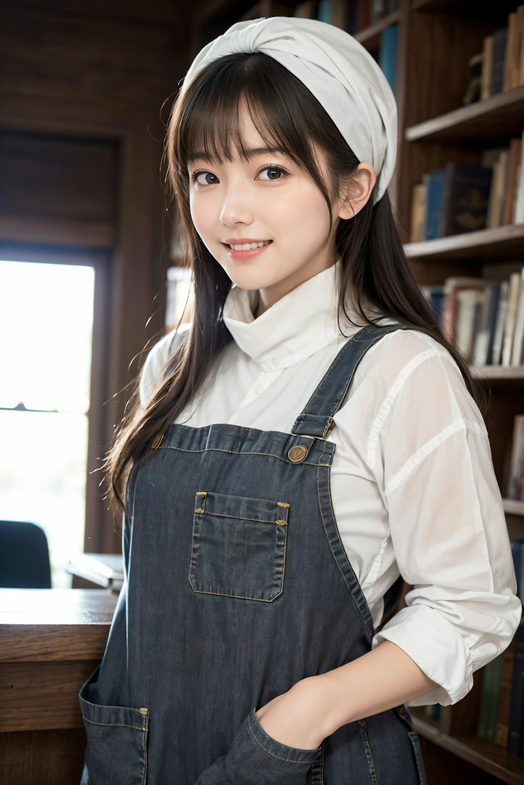 本屋さんの店員 2