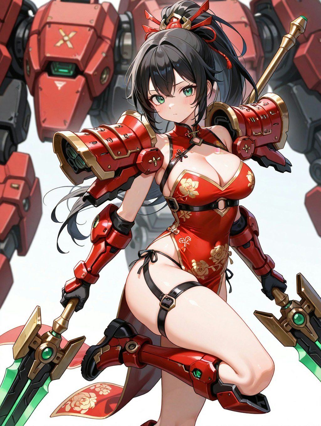 チャイナのメカ娘