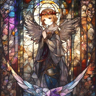 💓🎵天使のステンドグラス