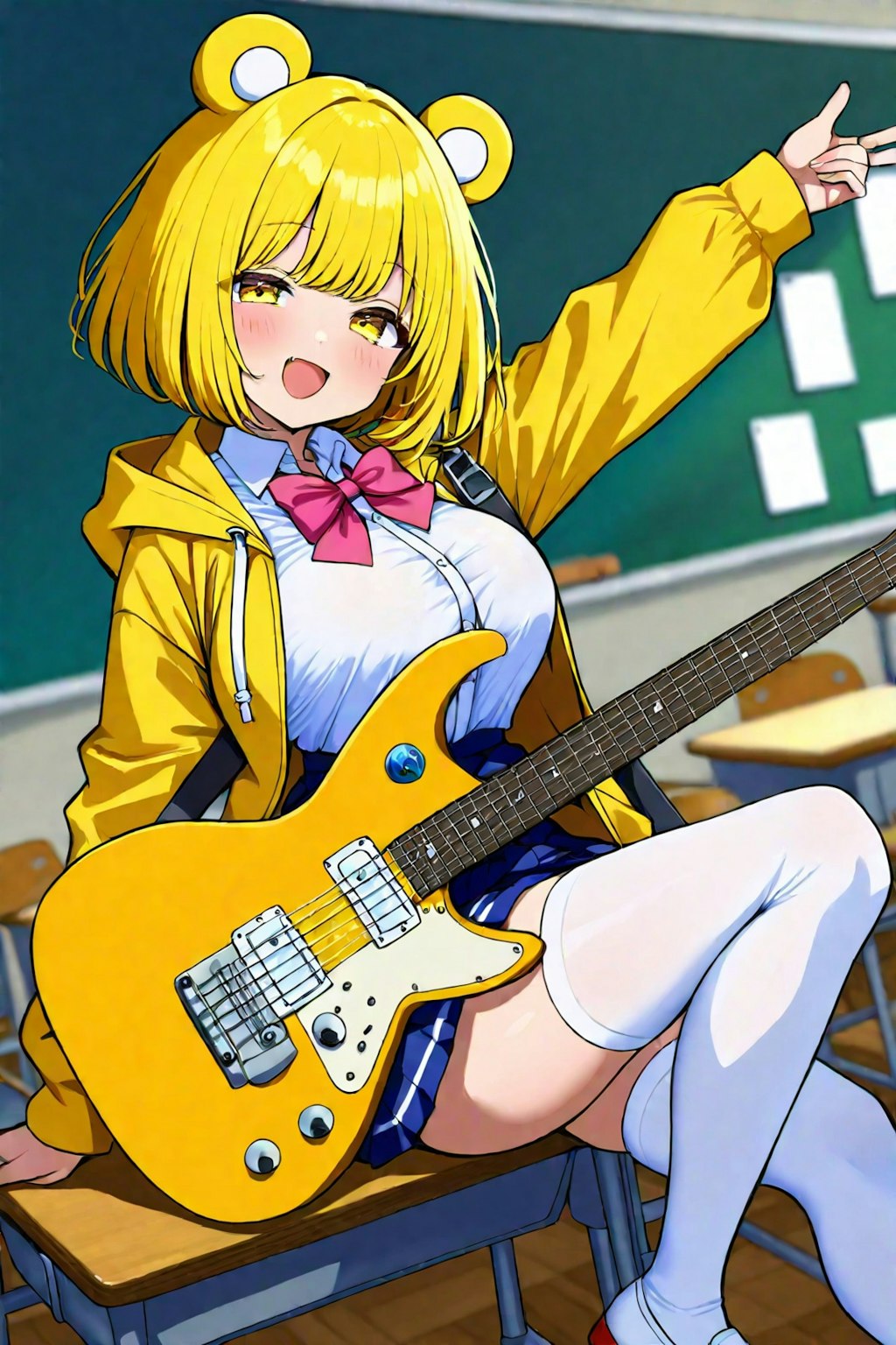 💓制服とニーハイ🧸🎸