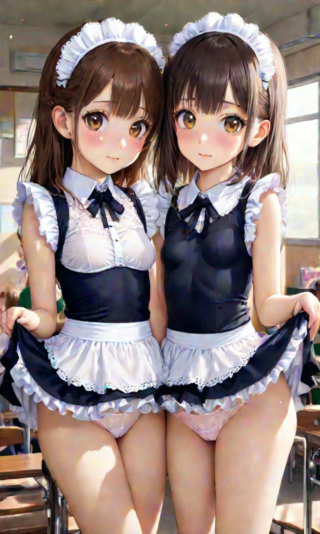 メイドと学園祭と女子高校生と