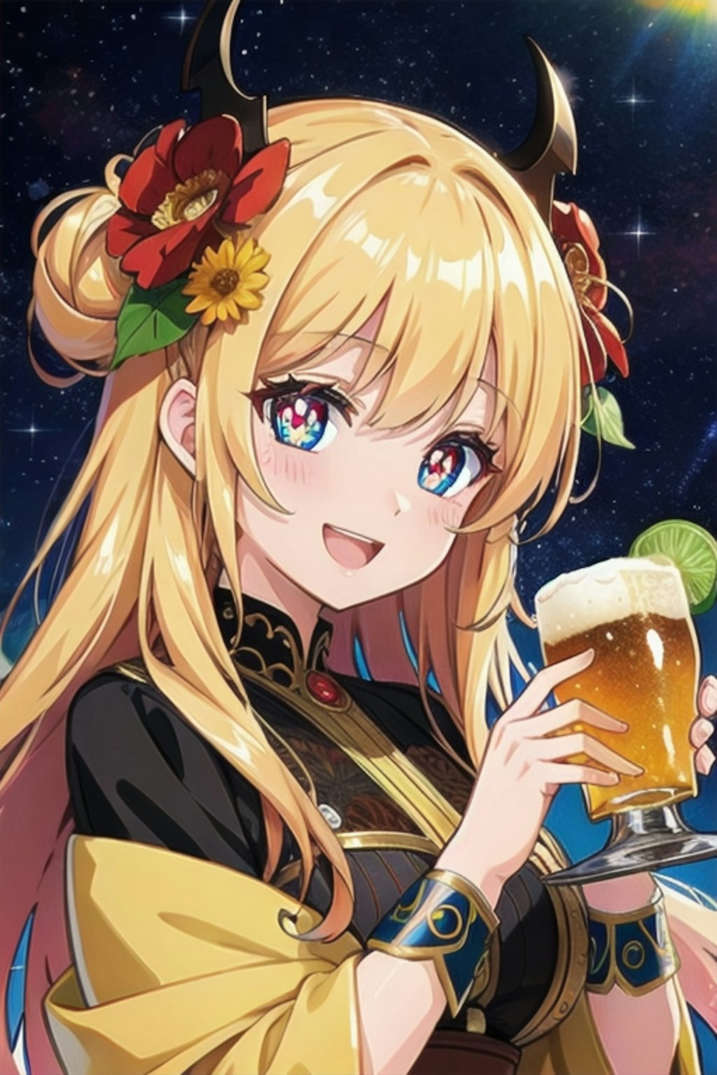 ビール飲ませて