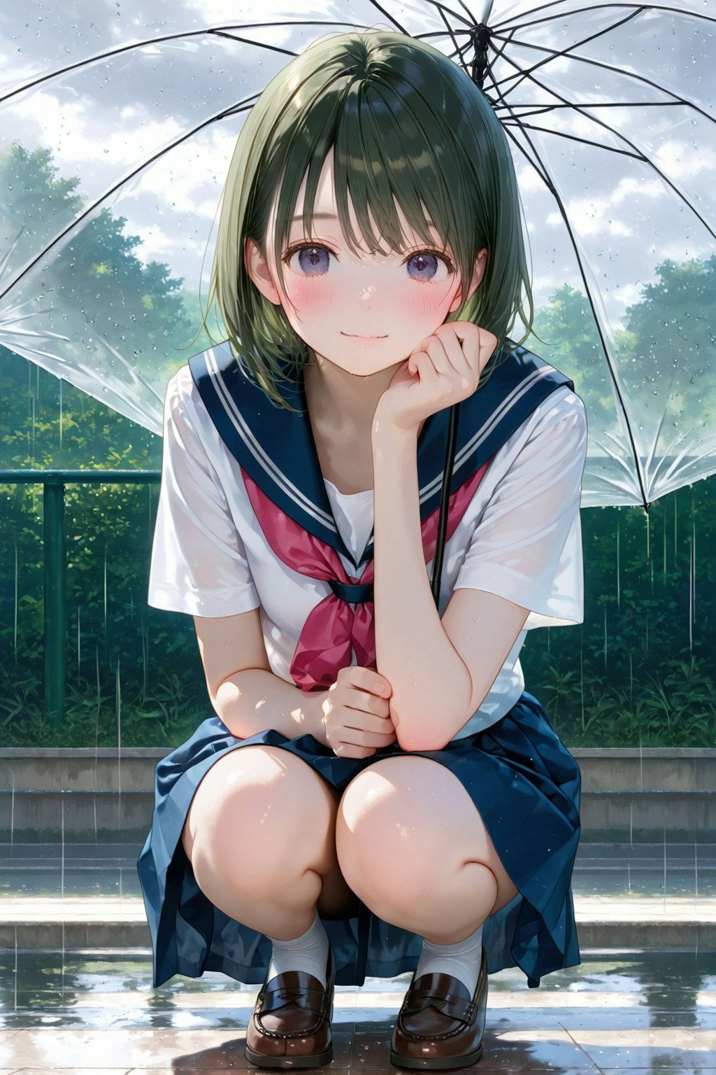 こんなとこで見せるわけないでしょ！