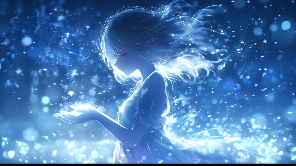 光と少女