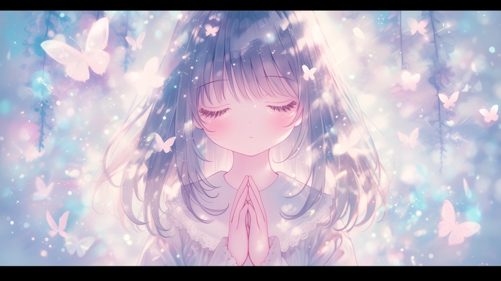 光と少女