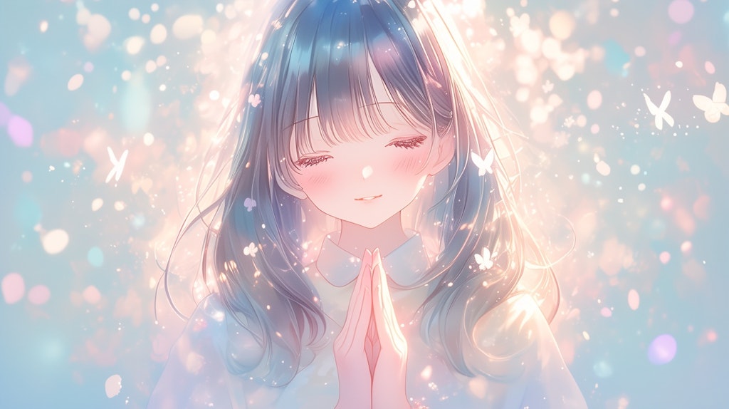 光と少女