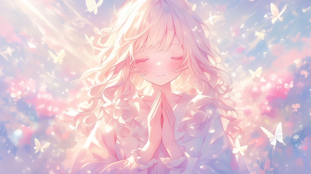 光と少女