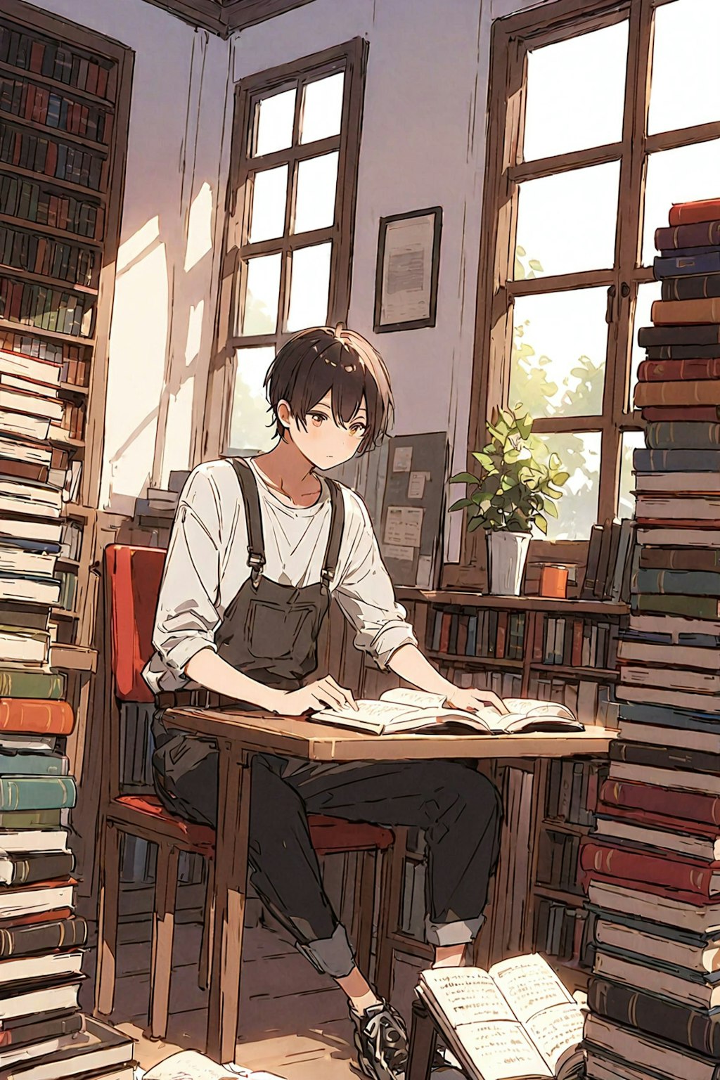 カジュアルな図書館