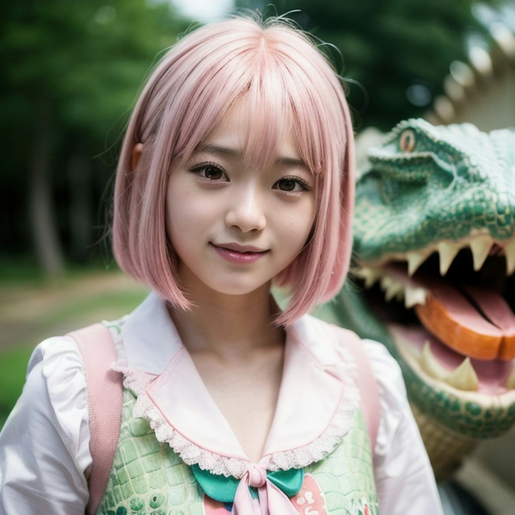 ワニ園の看板娘