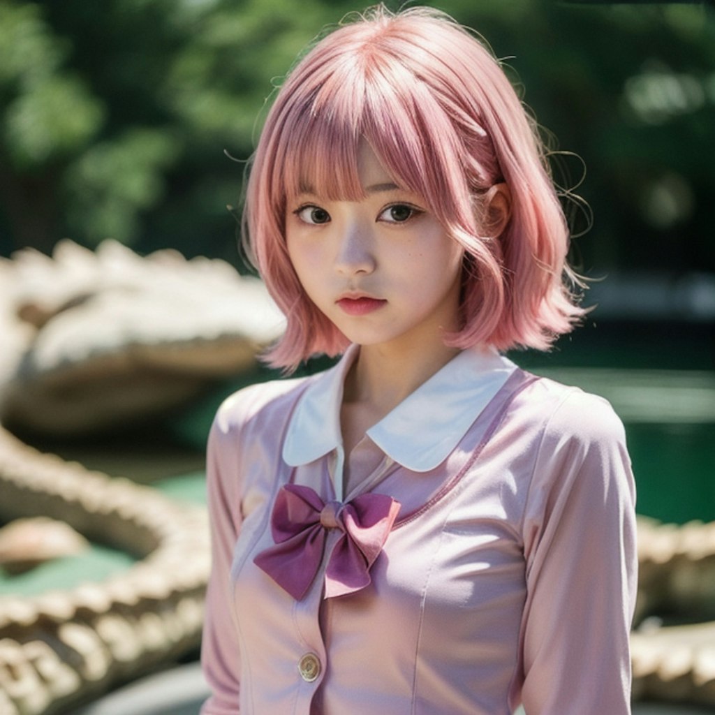 ワニ園の看板娘