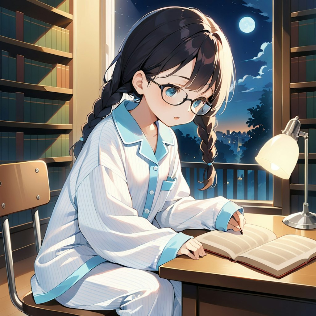 夜中の読書