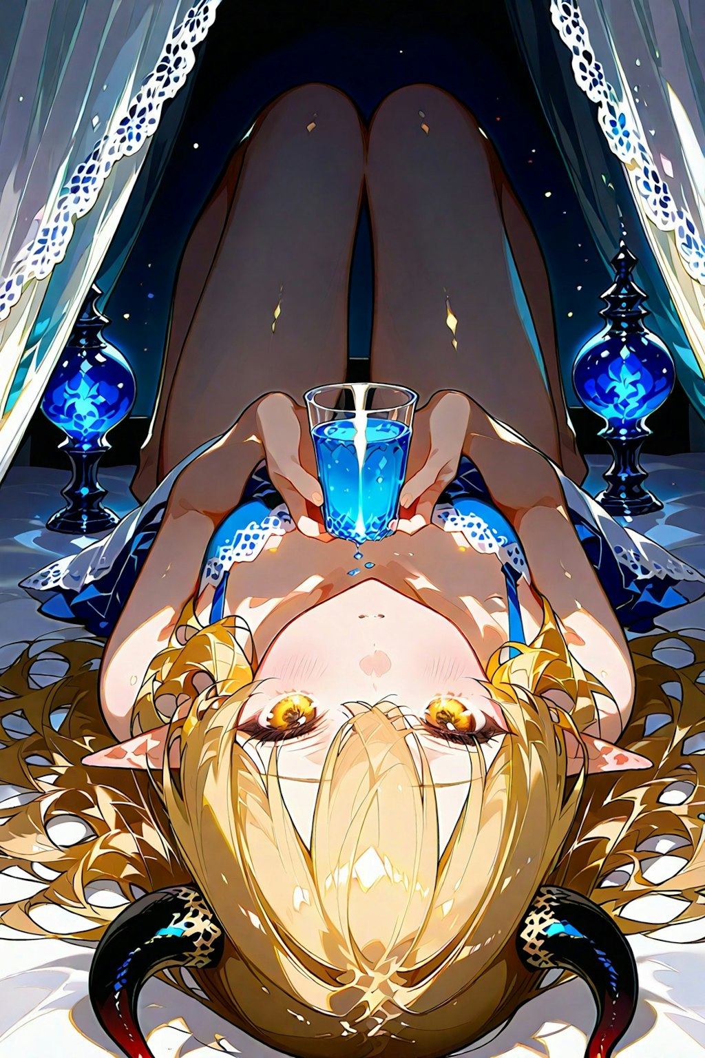 金髪水着(みずみずしい水)_20250622