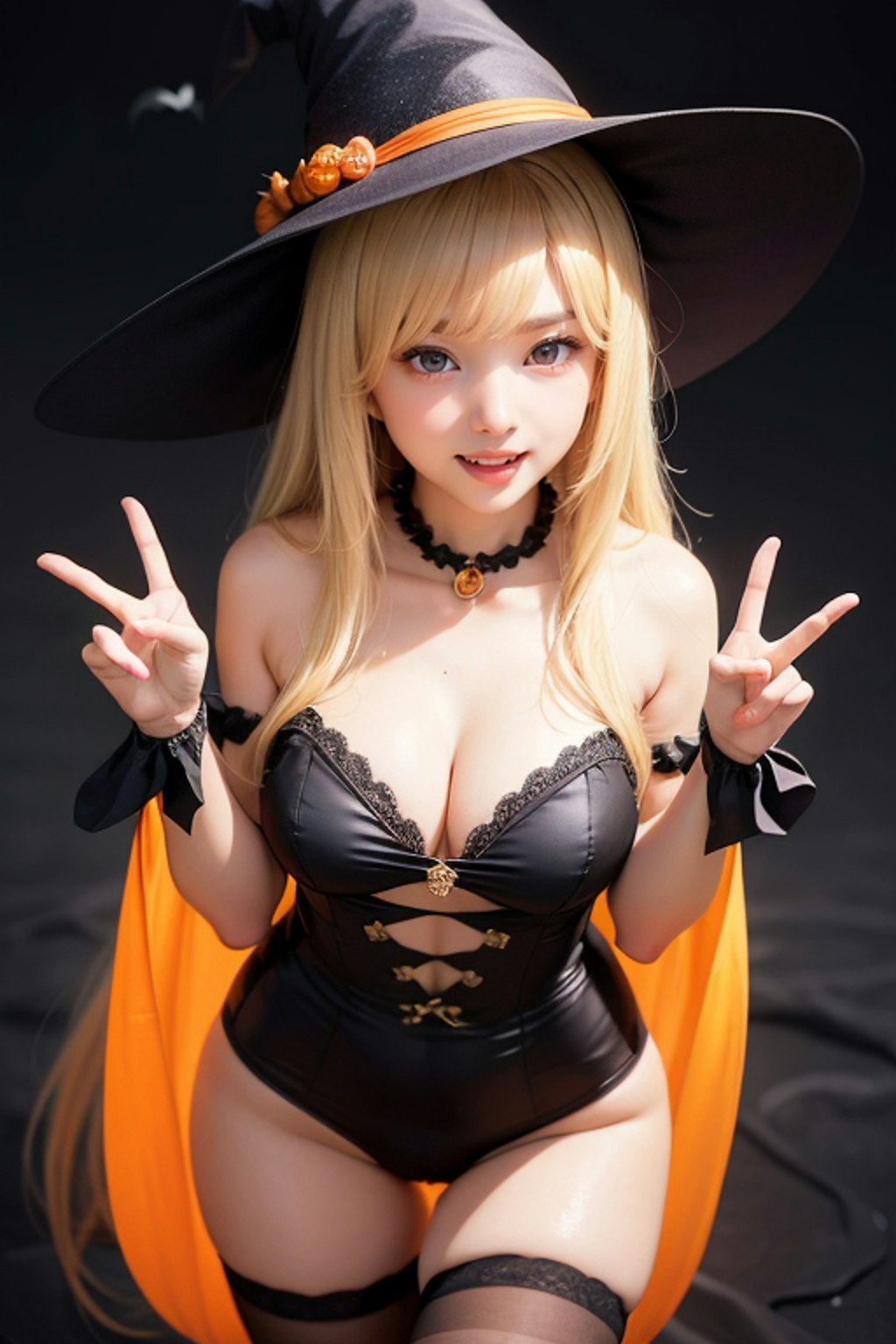 ハロウィンコスプレ ブロンド3