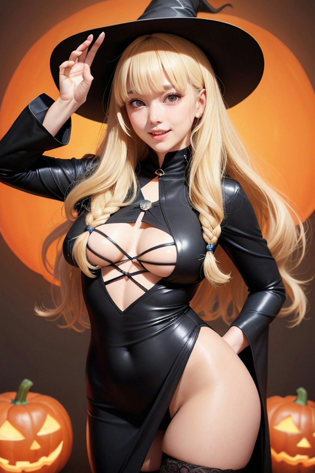 ハロウィンコスプレ ブロンド3