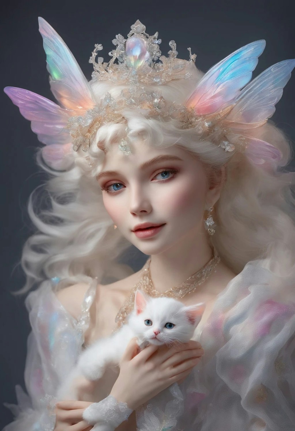 妖精と白猫