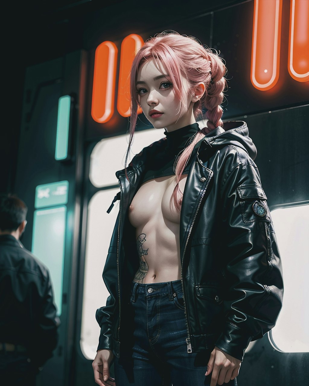 cyberpunk girl