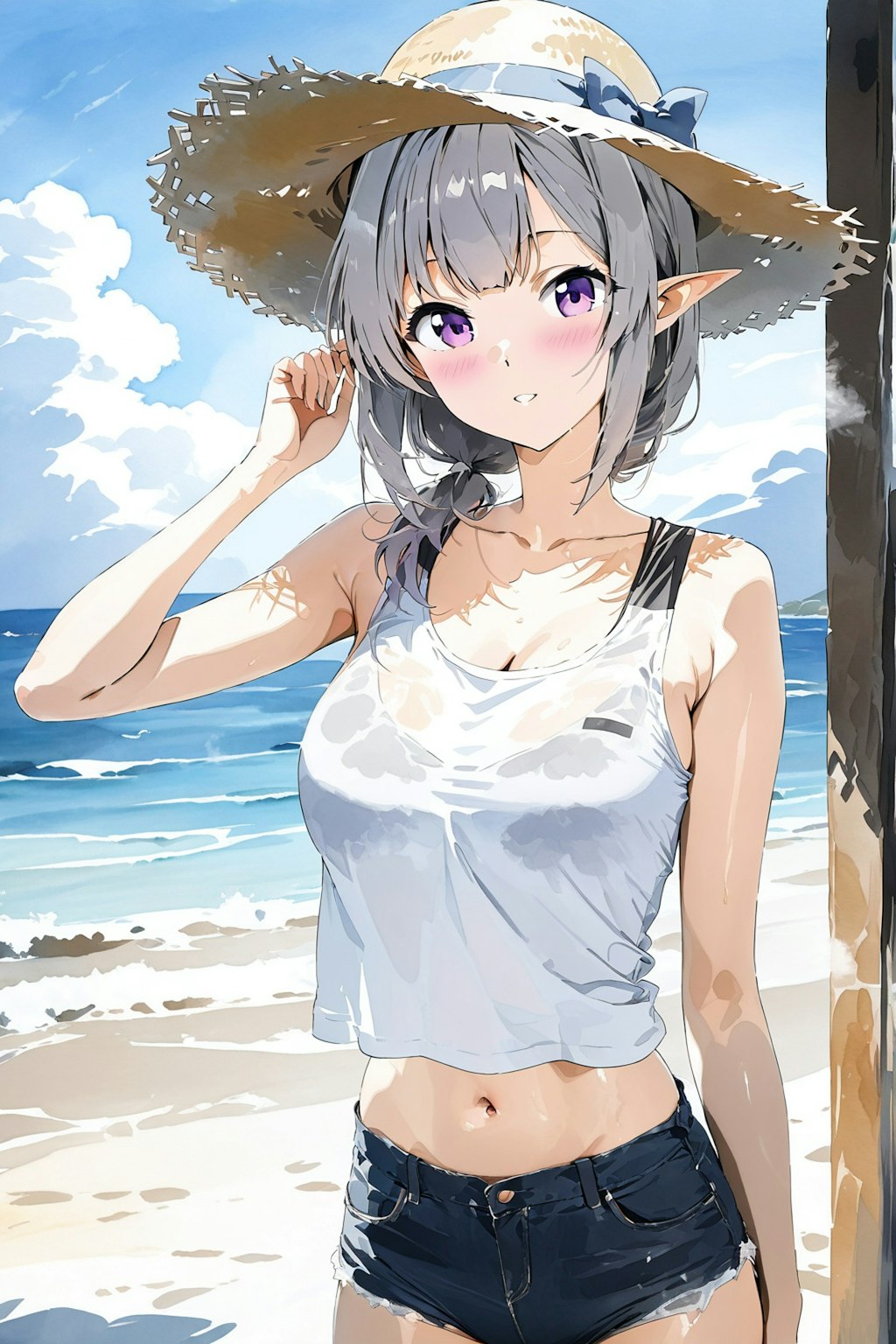 常夏の海