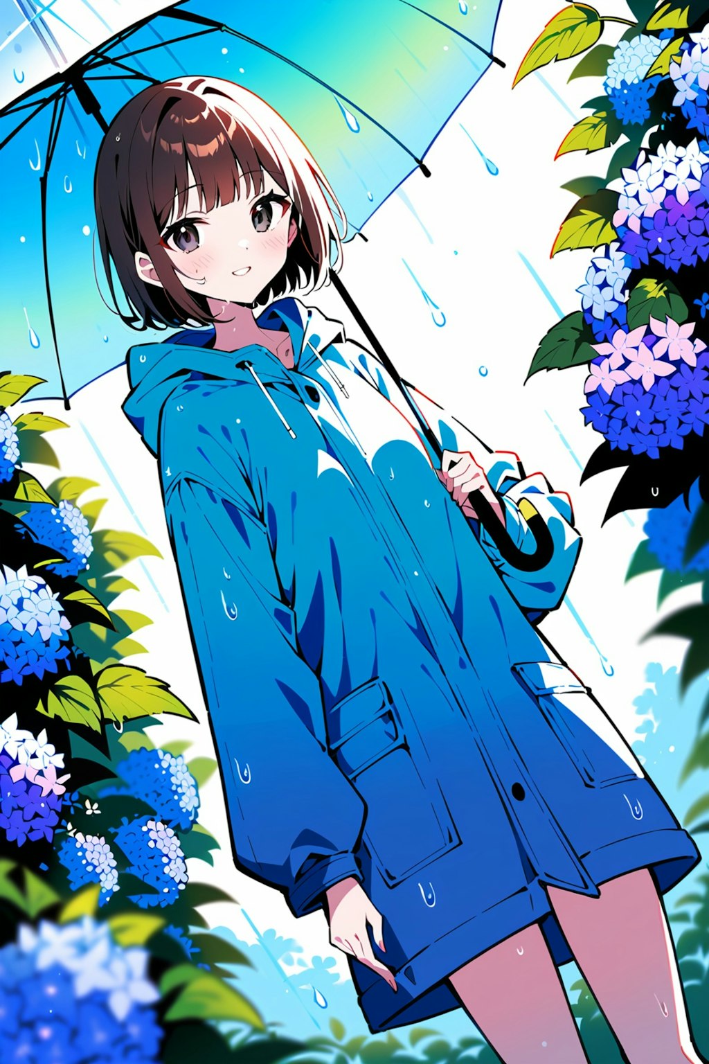 雨の日の女の子　その１２