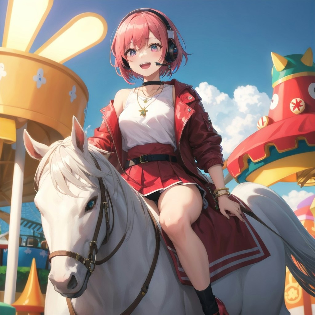 MEIKO in the amusement park