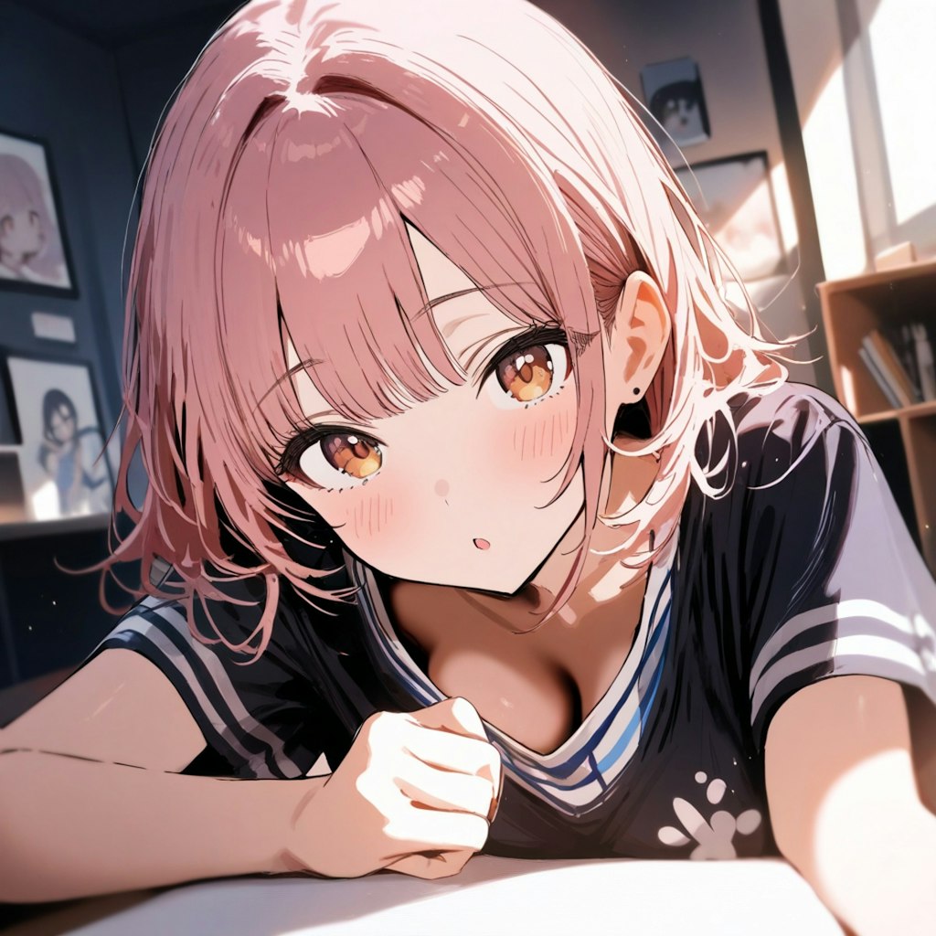 one girl