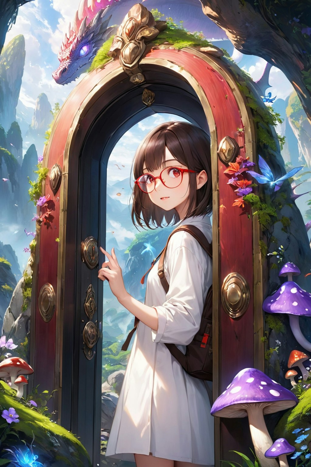 眼鏡女子 楓の異世界の扉