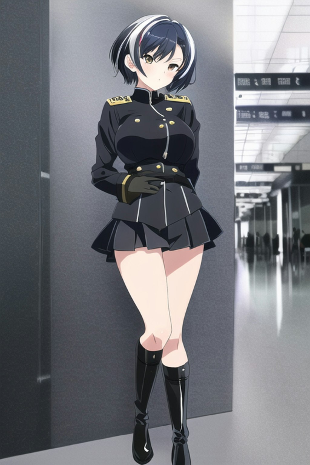 軍服美少女集