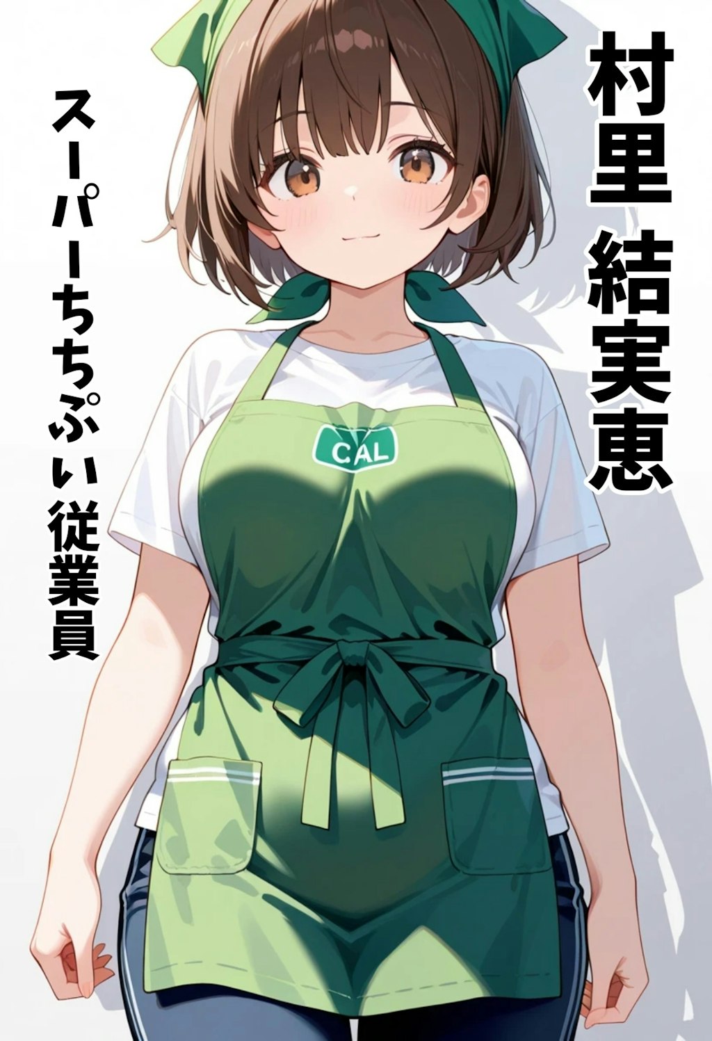 小説『村里 結実恵 スーパーちちぷい従業員』【ニャンノ世界】